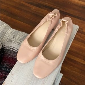 Everlane day heel, blush